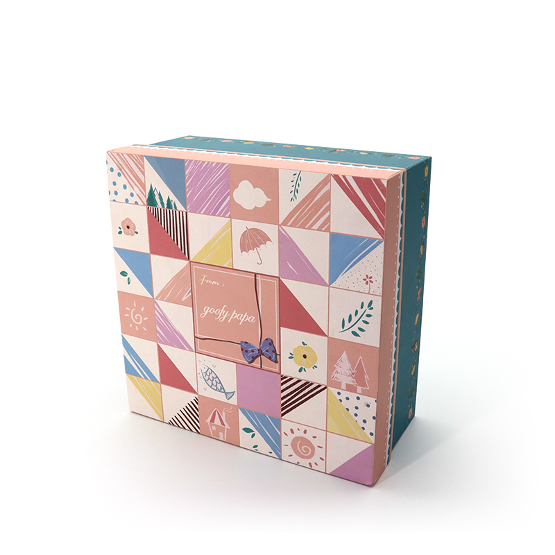 Wyprzedaż papier kartonowe logo Drukowane 2-częściowy kształtowy papier olejny opakowania Prezent Luksusowy pudełko prezent