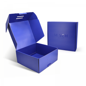 Bezpłatne przykładowe logo Custom Pink Color Cosmetic Falglated Mail Box Shipping