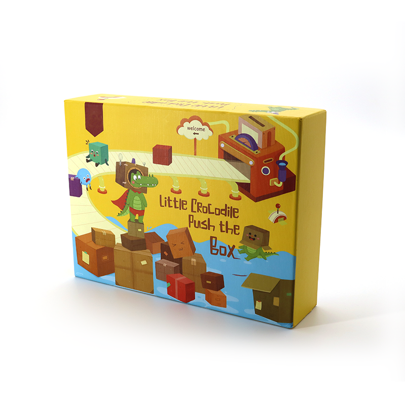 Custom Size and Design Papier Papier Puzzle Pudonaty Pakowanie kartonowe Sztywne pudełka