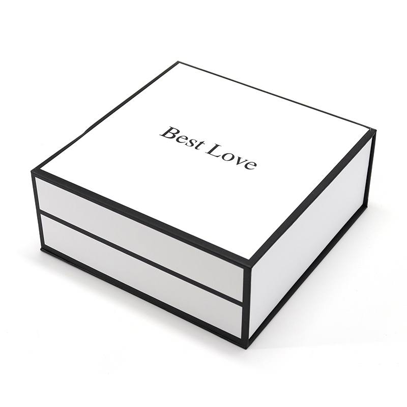 Luksusowy Biały Magnes Klapa Papierowa Papierowa Papierowa Papierowa Papierowa Pudełka Odzieżowa Ubierżawa Ręka Torby White Mailer Box