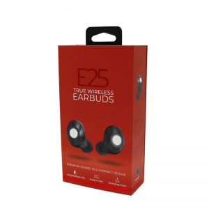 Producent kartonów Producent Gold Folia Flap Słuchawki Pudełko do pakowania elektroniki użytkowej